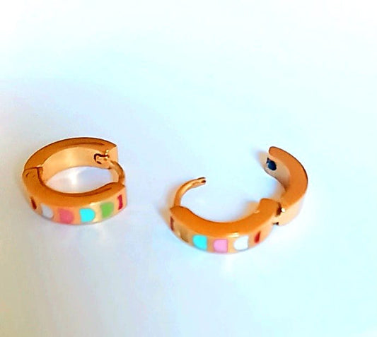 Lovely little earrings.